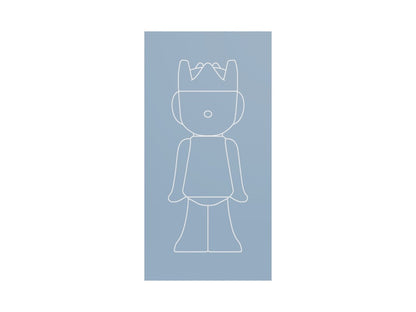 ghostwrite “Schrödinger's ghost: Winter Blue” 400% 2025 (Edition of 100)