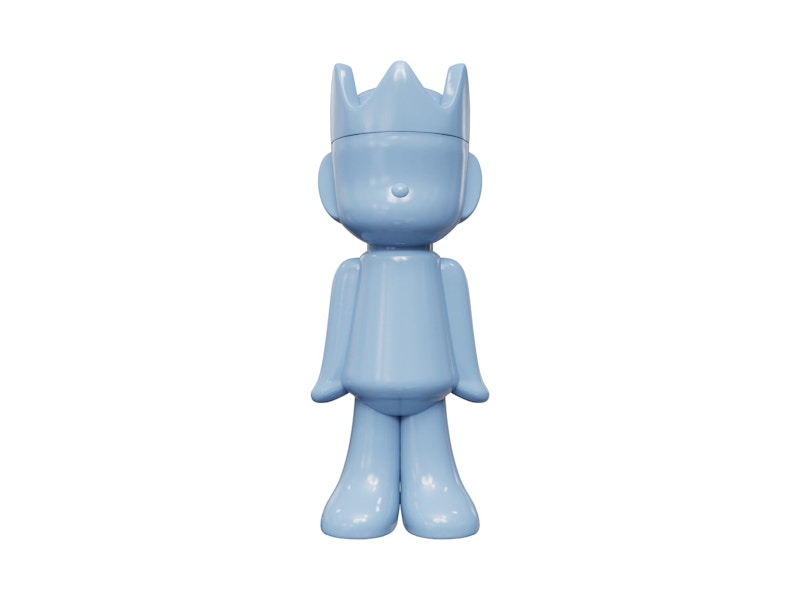 ghostwrite “Schrödinger's ghost: Winter Blue” 400% 2025 (Edition of 100)