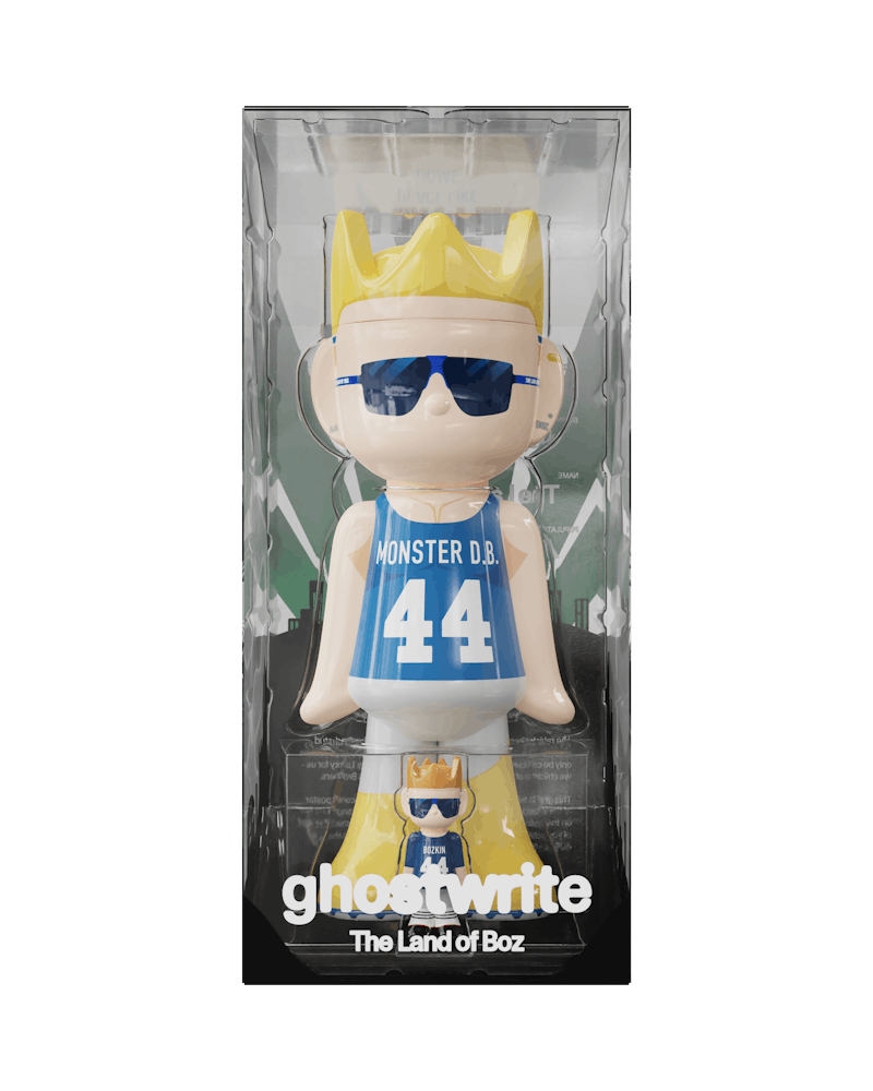 ghostwrite x Costacos Brothers "Land of Boz" 400% % 100% 2025 (Edition of 100)