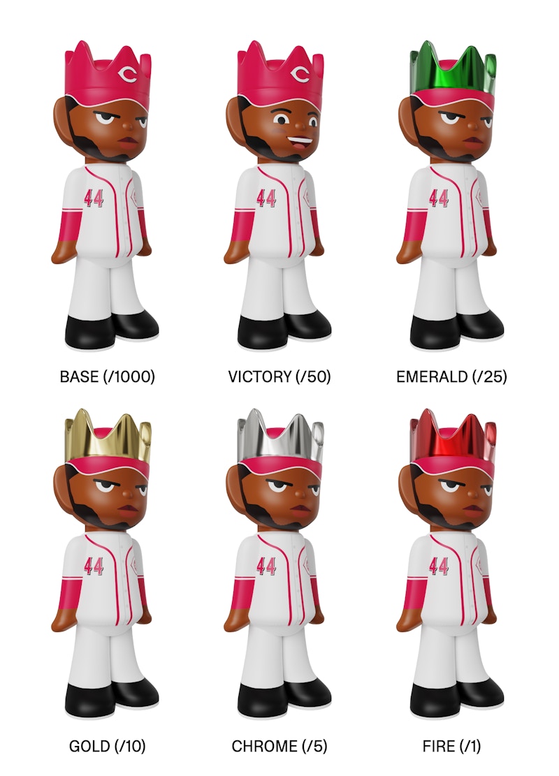 ghostwrite x MLB "Game Face" 2025 Elly De La Cruz 100%