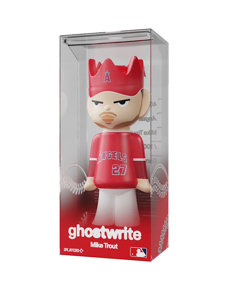 ghostwrite x MLB "Game Face" Mike Trout 400% 2025 (Edition of 100)