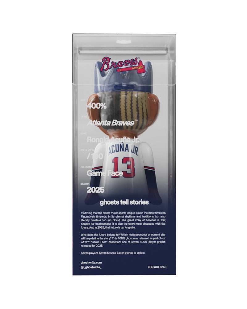 ghostwrite x MLB "Game Face" Ronald Acuña Jr. 400% 2025 (Edition of 100)