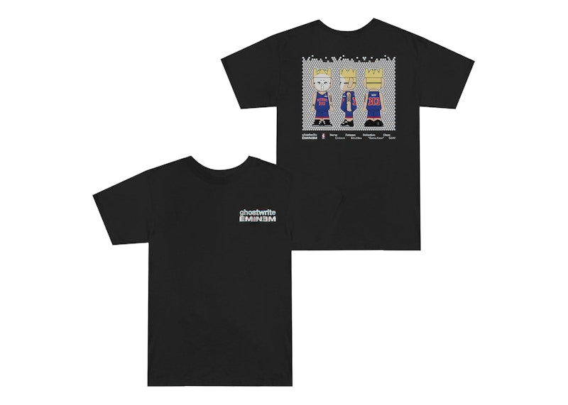 ghostwrite x NBA Eminem 2025 T-shirt (Edition of 2000) Black