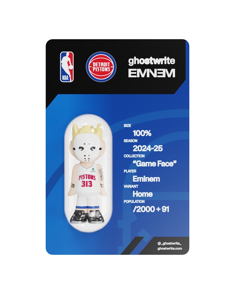 ghostwrite x NBA "Eminem" Home 100% 2025 (Edition of 2091)