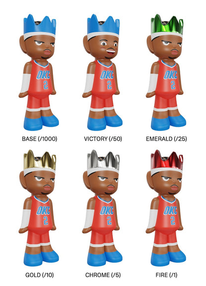 ghostwrite x NBA "Game Face" 2025 Shai Gilgeous-Alexander 100%