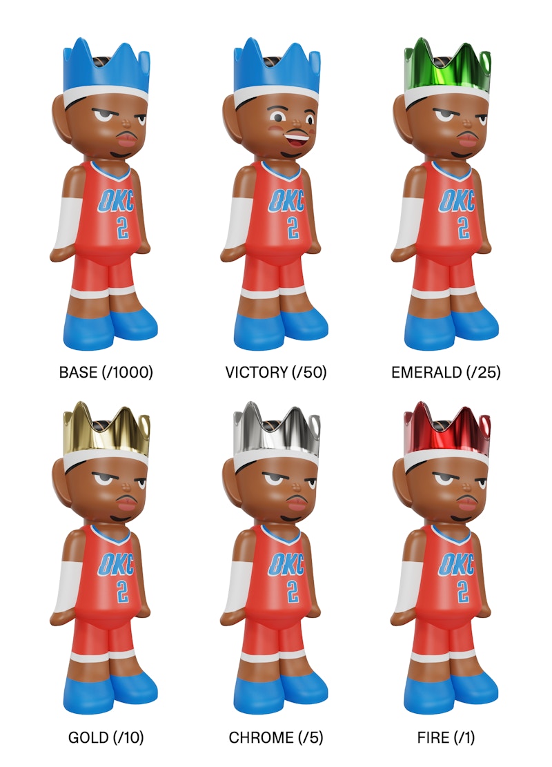 ghostwrite x NBA "Game Face" 2025 Shai Gilgeous-Alexander 100%
