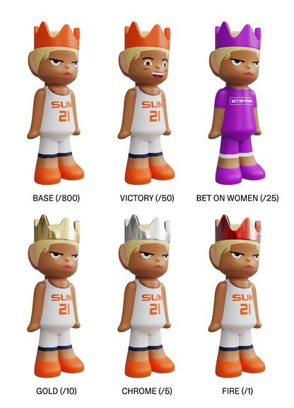 ghostwrite x WNBA "Game Face" 2024 DiJonai Carrington 100%