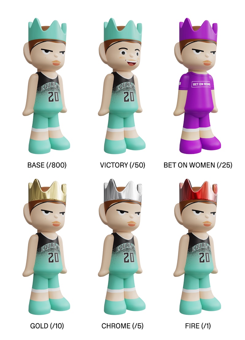 ghostwrite x WNBA "Game Face" 2024 Sabrina Ionescu 100%