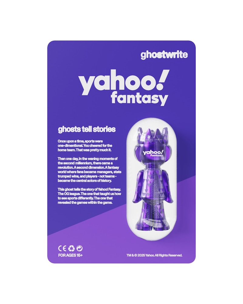 ghostwrite x Yahoo “Fantasy” 100% 2025 (Edition of 1000)