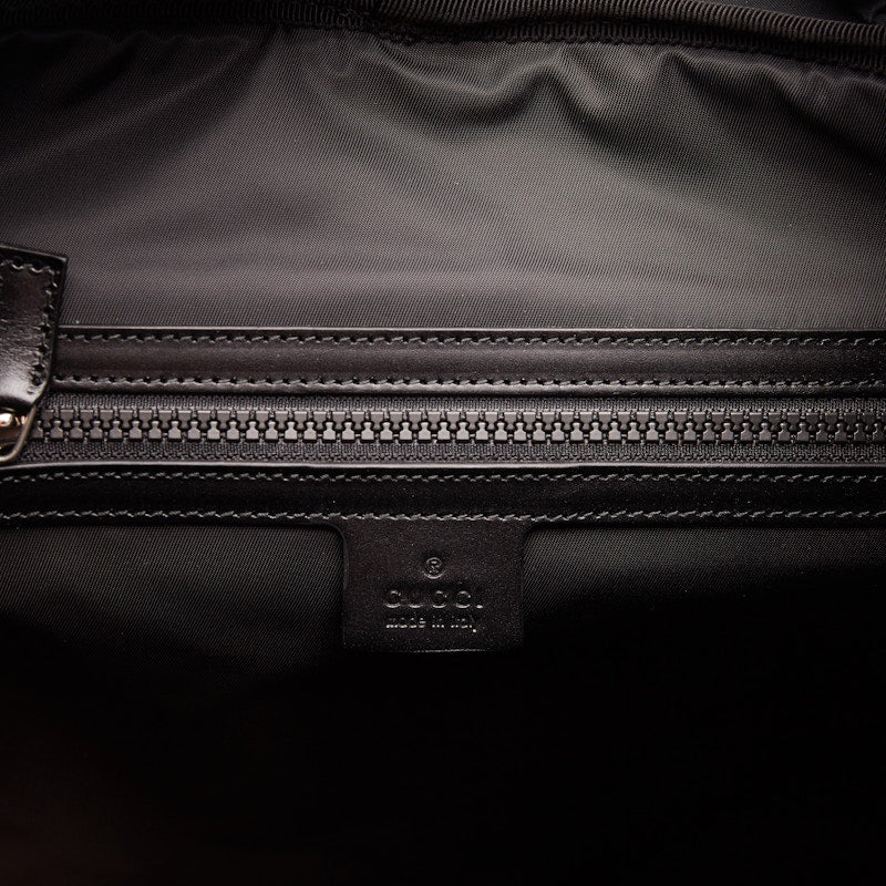 Gucci Techno Backpack Web Drawstring Black