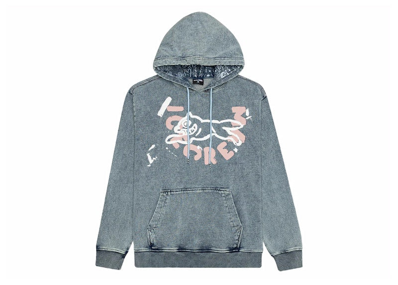 Ice Cream Stone Hoodie Blue