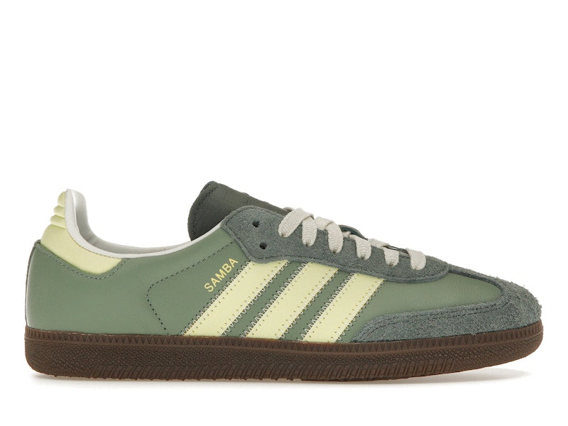 adidas Samba OG Silver Green Legend Ivy (Women's)