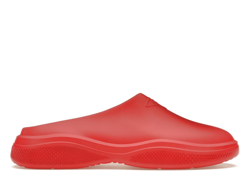Prada Foam Rubber Mule Red