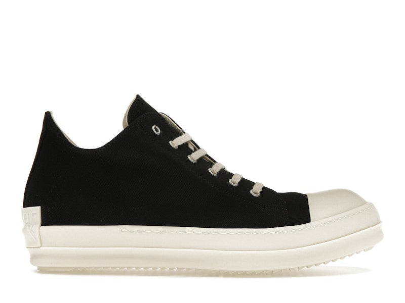 Rick Owens DRKSHDW Low Porterville Black Milk (Porterville Heel Tab)