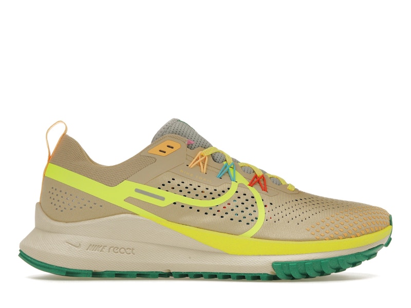 Nike React Pegasus Trail 4 Team Gold Baltic Blue Stadium Green Volt