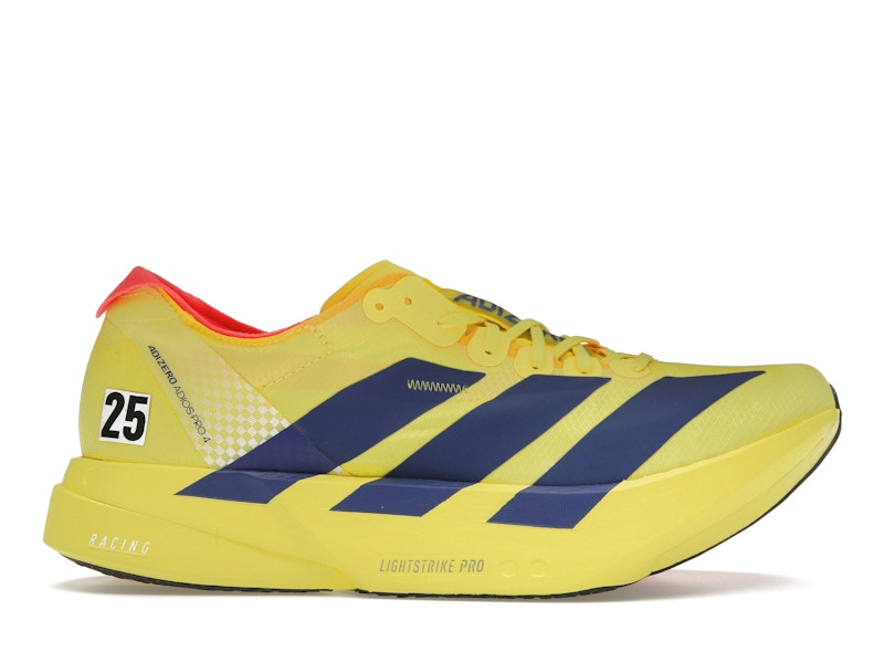 adidas Adizero Adios Pro 4 Yellow Navy