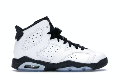 Jordan 6 Retro White Jade Black (GS)