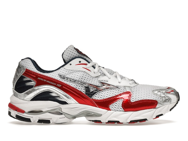 Mizuno Wave Rider 10 OG White Blue Red (2020)