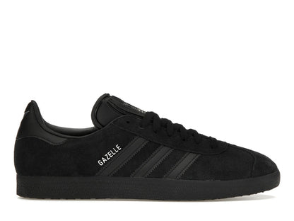 adidas Gazelle All Black Silver Metallic