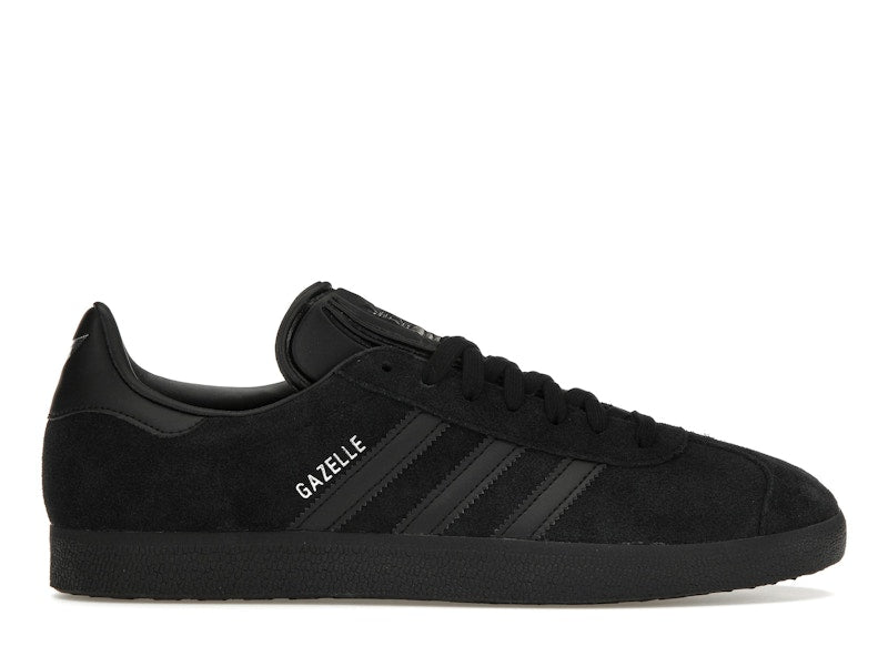adidas Gazelle All Black Silver Metallic