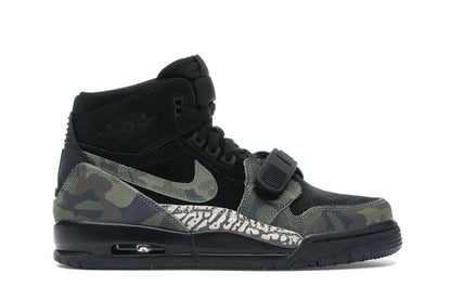 Jordan Legacy 312 Black Camo Green (GS)