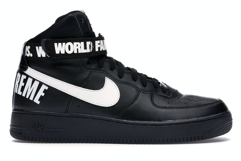 Nike Air Force 1 High Supreme World Famous Black