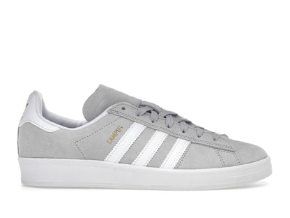 adidas Campus ADV Camp Grey Two Cloud White Gold Metallic