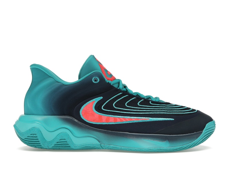 Nike Giannis Immortality 4 Dusty Cactus Obsidian Bright Crimson