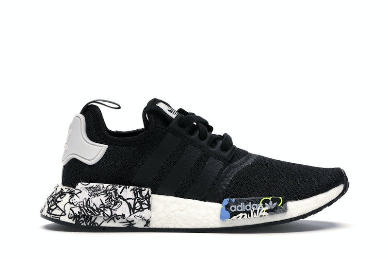 adidas NMD R1 Black Graffiti