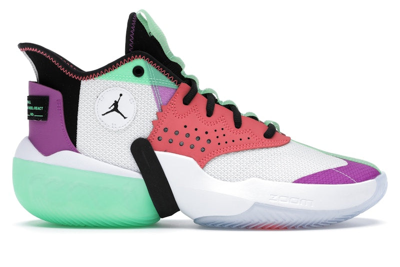 Jordan React Elevation White Multi-Color