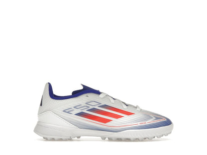 adidas F50 League Turf Cloud White Solar Red Lucid Blue (GS)