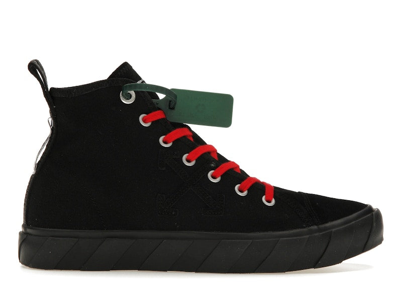 OFF-WHITE Vulcanized Hi Canvas Black Red