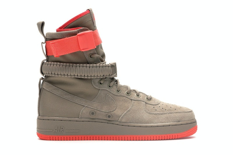 Nike Sf Af1 Khaki Khaki-Rush Coral