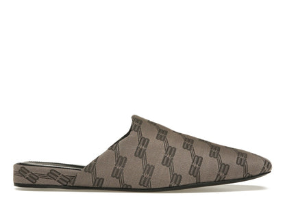 Balenciaga Cozy Jacquard Mules Brown