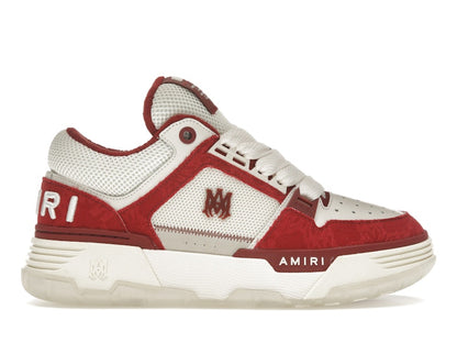 AMIRI MA-1 Deep Red Quad Monogram Print