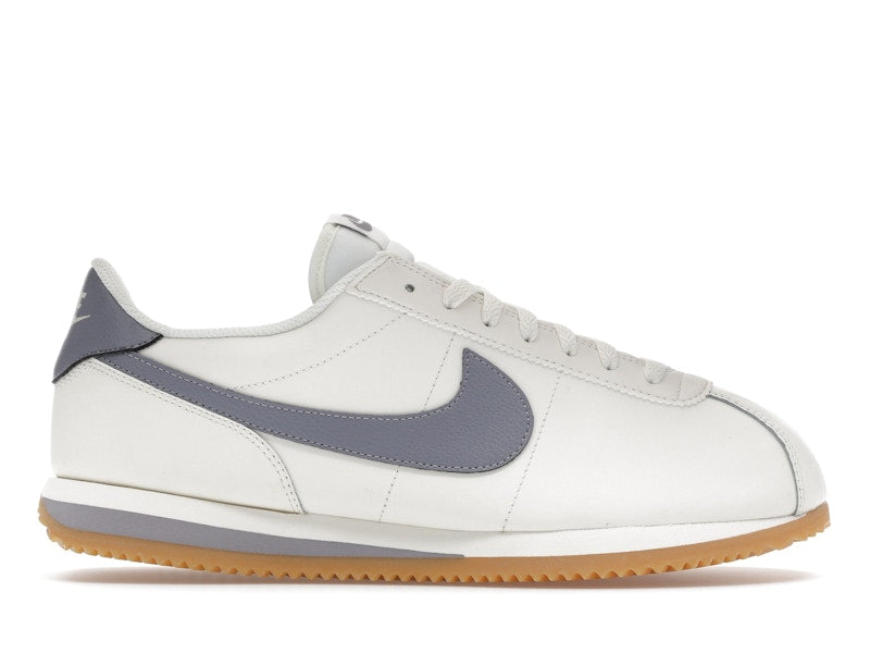 Nike Cortez Leather Sail Gum Yellow Cement Grey