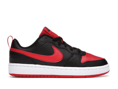 Nike Court Borough Low 2 Black University Red (GS)