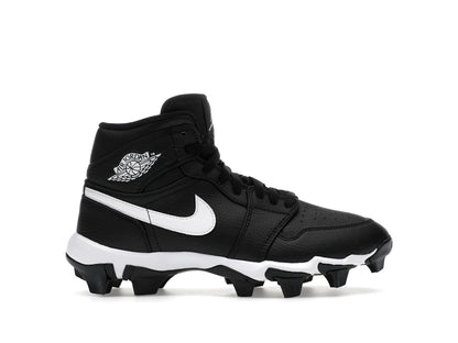 Jordan 1 Mid Cleat Black White (GS)