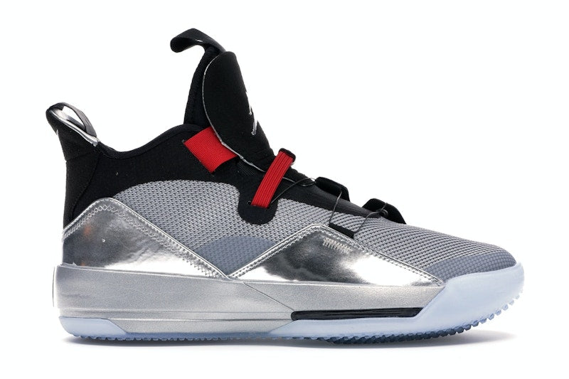 Jordan XXXIII Metallic Silver Black All-Star