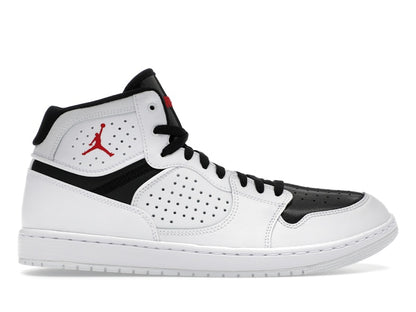 Jordan Access White Black University Red