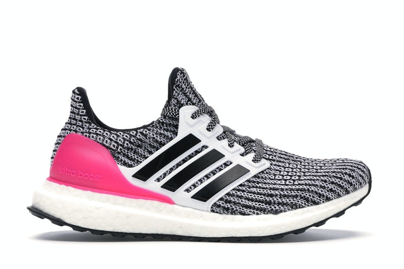 adidas Ultra Boost 4.0 White Black Pink (Youth)
