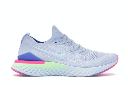 Nike Epic React Flyknit 2 Hydrogen Blue Sapphire Hyper Pink