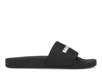 Balenciaga Pool Slide Black White (Women's)