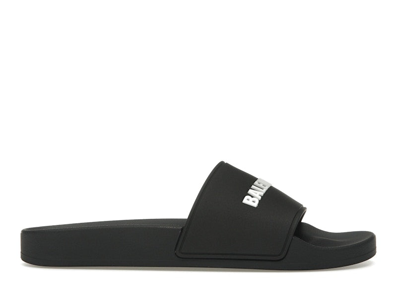 Balenciaga Pool Slide Black White (Women's)