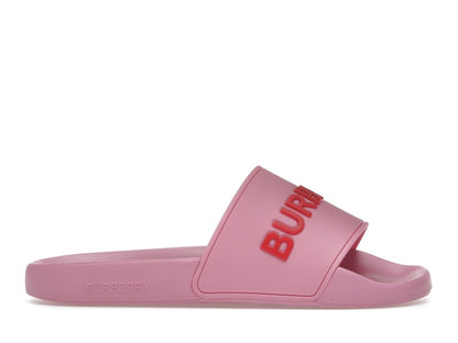 Burberry Embossed Logo Slides Bubblegum Pink (Women's)