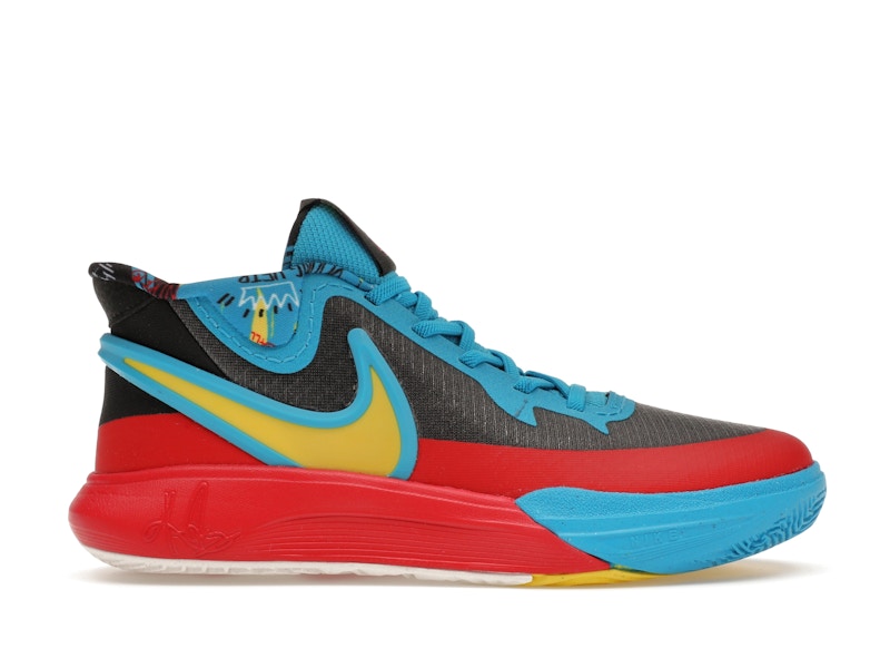 Nike Kyrie 8 GO SE Black Blue Tour Yellow (PS)