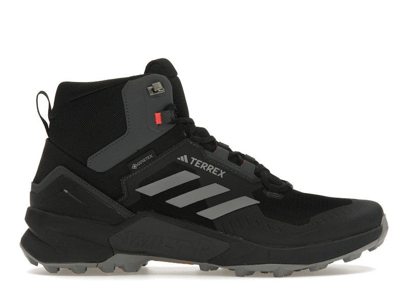 adidas Terrex Swift R3 Mid GTX Core Black Grey Solar Red