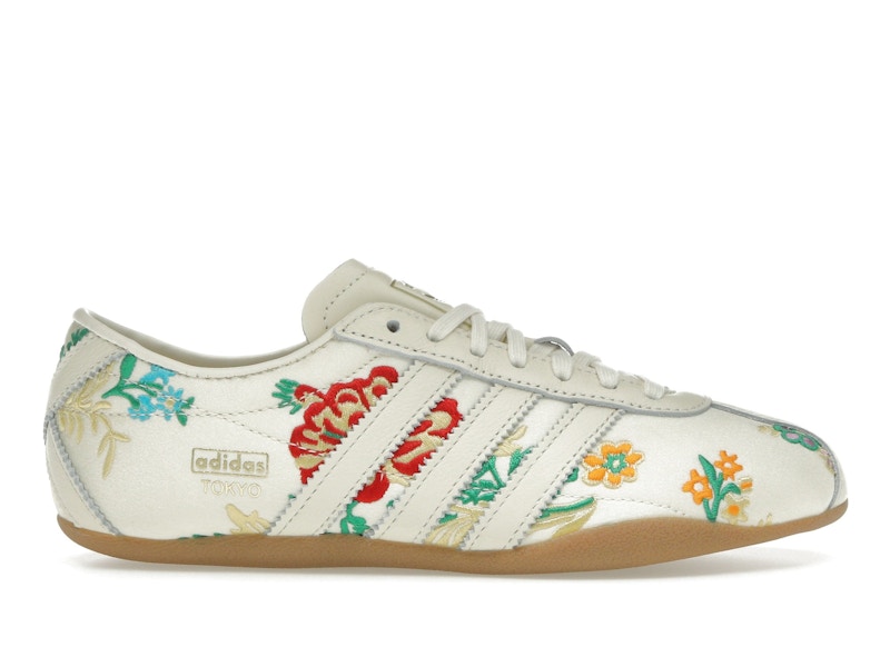 adidas Tokyo Crew White Floral Embroidery (Women's)