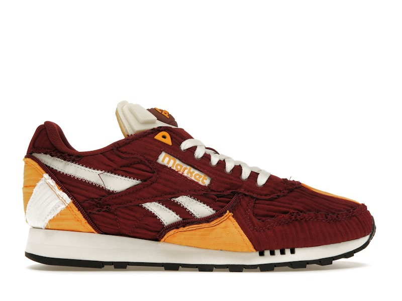 Reebok Classic Leather Pump Market Classic Burgundy