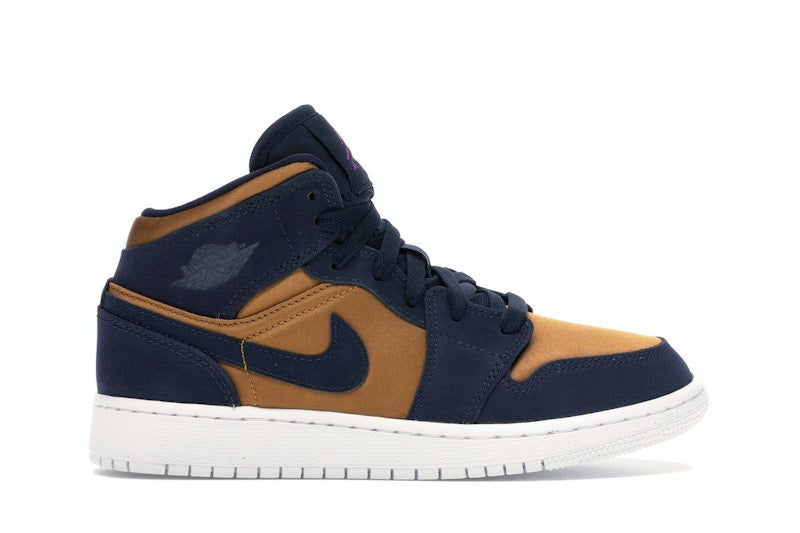 Jordan 1 Mid Obsidian Desert Ochre (GS)